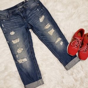 Miss Me Distressed Crop Jeans
